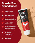 Luv Hub Vaginal Tightening Gel - Tighten your Vagina - Natural Firming Cream for Intimate Wellness - Compatible with Sensitive Skin, Hormonal Shifts, Postpartum Recovery - 1oz