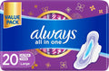 Sanitary Pads With Wings 20 pieces