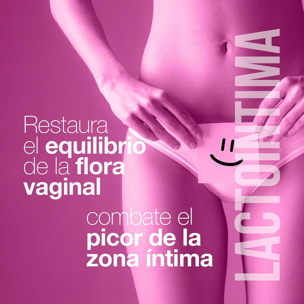 Flora Intima Woman Probiotics Helps Against Bacterial Vaginosis, Candida and Cistitus. Lactobacillus Reuteri, Rhamnosus, Crispatus, Acidophilus and Boulardi. 30 Gastroresistant Capsules, 1 Month