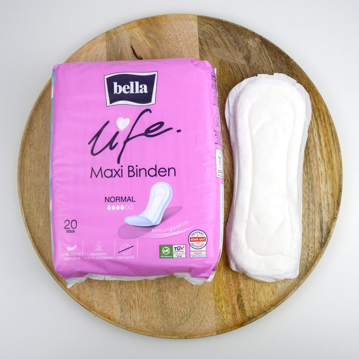 bella Sanitary Pads Breathable 140 pieces 20 pieces