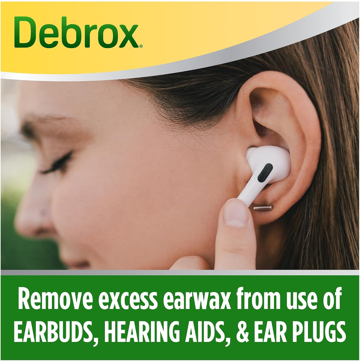 Debrox Ear Wax Removal Kit, Bulb Syringe & 0.5 Fl Oz Removal Ear Drops | Bulb Syringe and Microfoam Ear Drops with Carbamide Peroxide, Safe and Gentle Ear Cleaning Kit, Earwax Remover for Adults