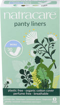 Natracare Mini Panty Liners 30 Pack, 30 count, Pack of 30