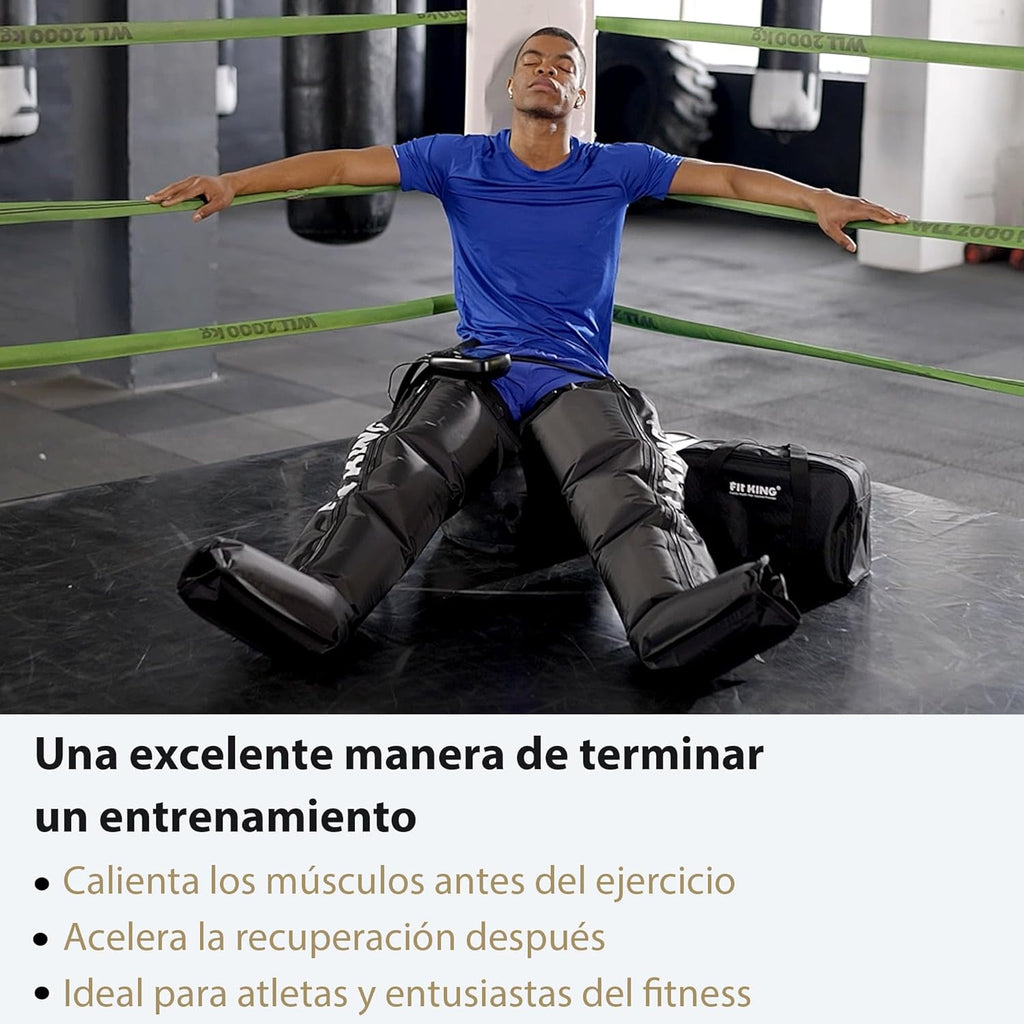 FIT KING Boots Pressotherapy Legs, Leg Massager to Improve Blood Circulation and Relieve Leg Pain Improve Sports Performance Relax Muscles