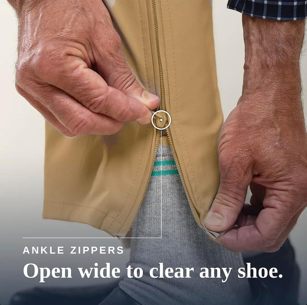 Men's Side-Zip Chinos Signature