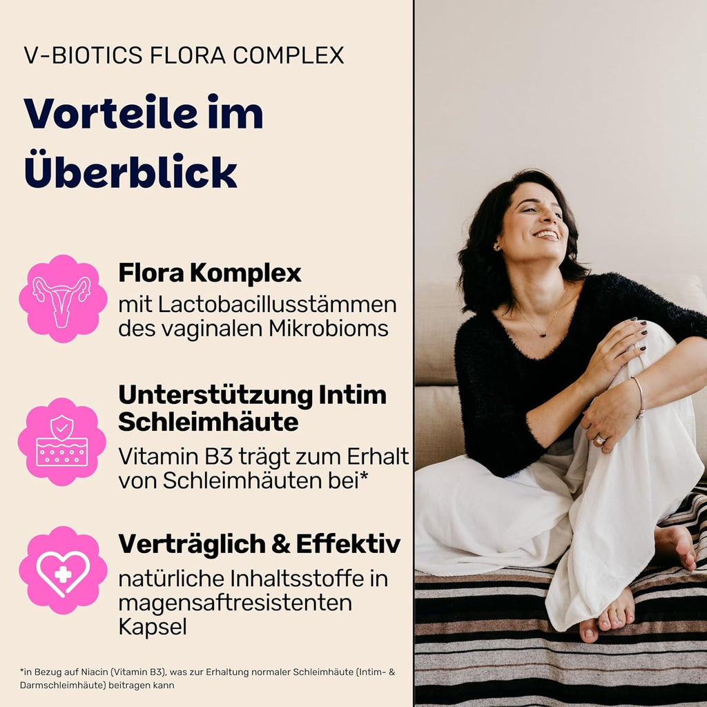 V-Biotics Probiotic Supplements 60 capsules