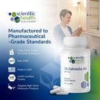 Melatonin 60mg High Dose Sleep Aid (1 Pack) | High Dose Melatonin Sleep Aid for Adults | Extra Strength, Non-Habit Forming, Drug-Free | Vegan, Non-GMO, Made in USA