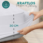 Utopia Bed Protectors Waterproof Breathable 30 cm