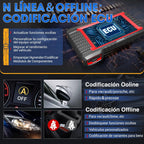 KINGBOLEN K7 OBD2 Multi-brand Car Diagnosis, Bidirectional Car Diagnosis Machine, ECU Coding Online,Full System Diagnosis 31+ Services,Free Updates for Life