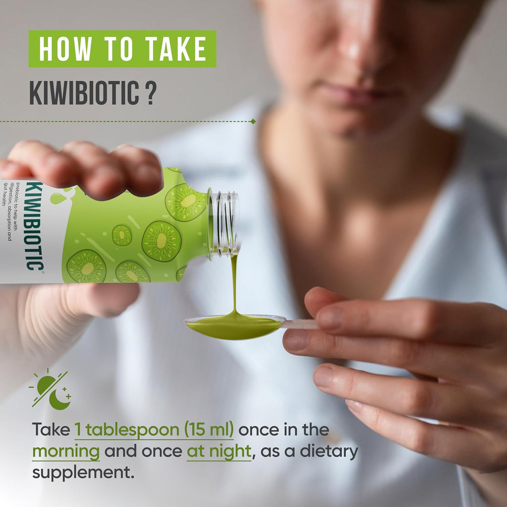 Healing Hands KiwiBiotic Prebiotic Juice for Healthy Gut and Immunity - 500 ml with Kiwifruit Nutrients, Insoluble & Soluble Prebiotic Fibers, Supports Digestion & Gut Health