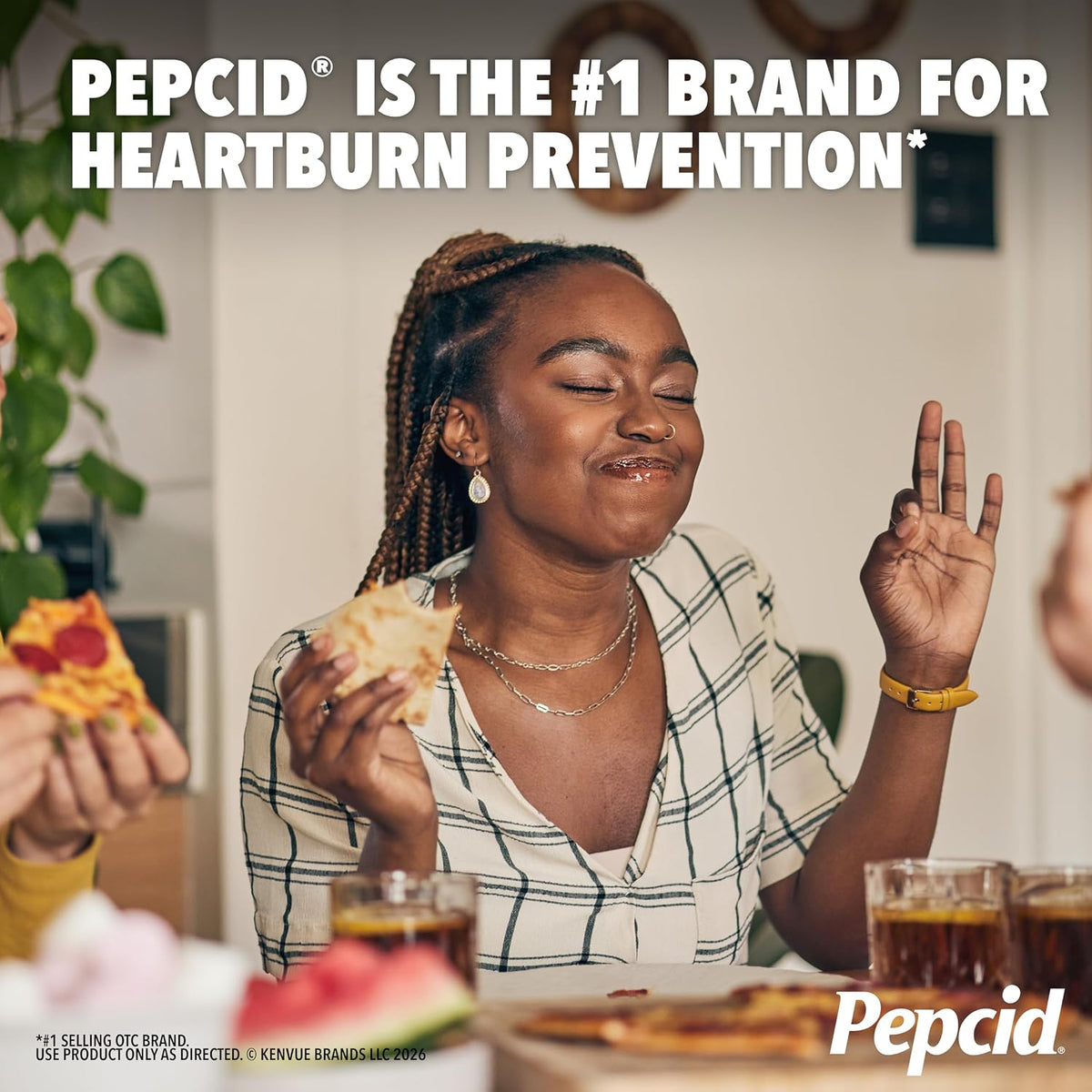 Pepcid AC Max Strength Tablets, 20mg Famotidine, 50 ct and 8 ct | Heartburn Relief, OTC Medicine, Prevents & Relieves Heartburn & Acid Reflux, Due to Acid Indigestion, Fast-Acting