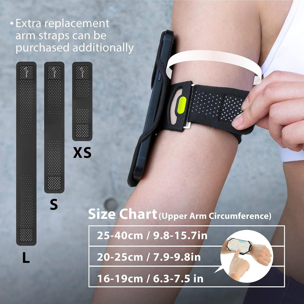 BONE Run Tie 2, Universal Running Phone Armband for 4.7"-7.2" Smartphones