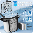 Quiet Ice Machine for Knee After Surgery, Programmable & Portable | FSA-HSA: Cold Therapy Machine for Knee Pain Relief, Cryotherapy System for ACL/TKR, Sports Training & Home Use