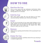 Menstrual Cup Small Size for Women (Pink) – Reusable Period Cup | US FDA Registered | 100% Medical Grade Silicone | Ultra Soft & Flexible | Odour, Rash & Itch Free | Leak-Proof Menstrual Cups | 8–10 Hours Protection | Period Cups for Womens