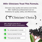 Elderberry Vitamin C and Zinc Capsules with D3 and Quercetin, 120 Count | 6-in-1 Immune Support Supplements For Adults, Sambucus Extract Zink Ginger USA Made in NSF GMP Certified Facility By Sandhu's