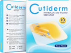 Cutiderm Wound Dressings and Gauze Sterile 7.5 cm 10 pieces