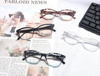 Reading Glasses Women Ladies Readers +5.00 Stylish Women's Magnifying Cheaters Glasses 4 Pack Lightweight Comfortable Fit