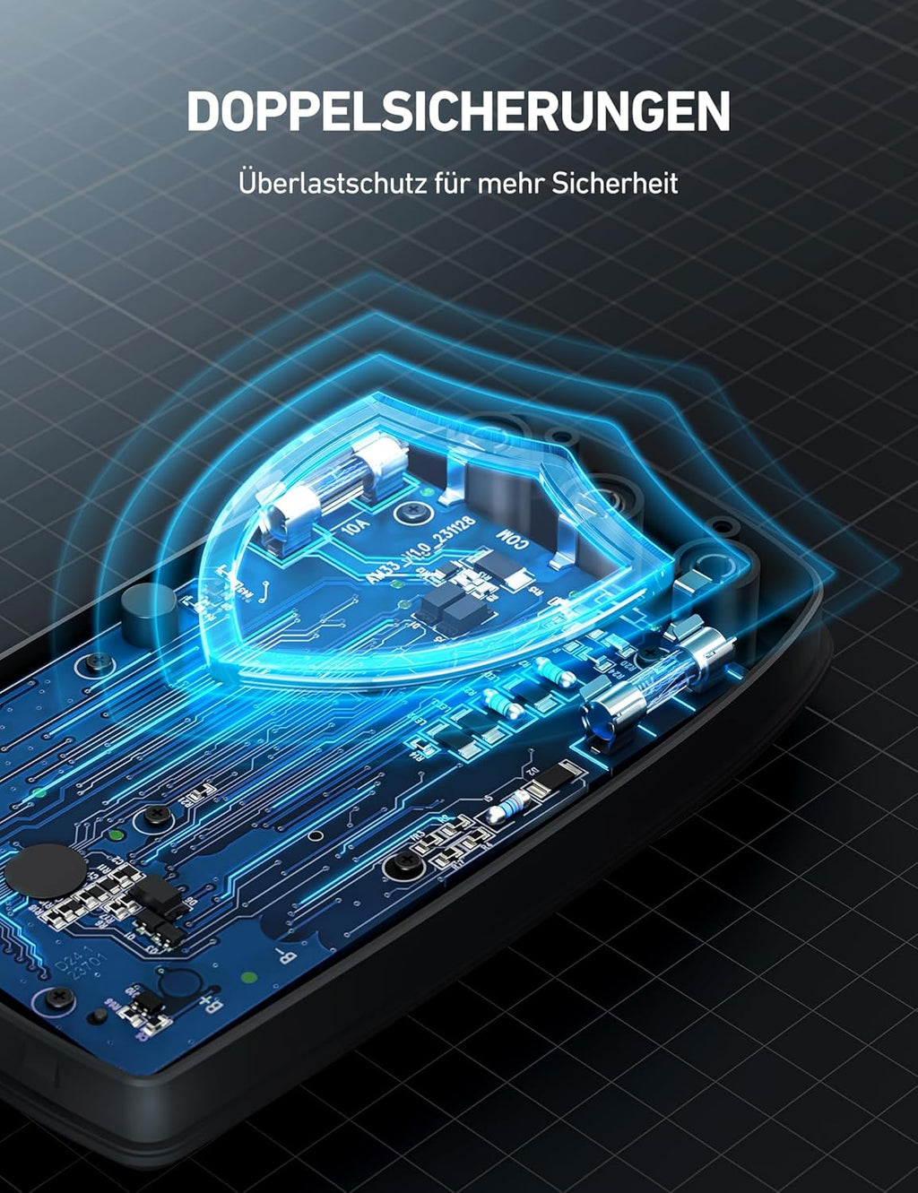 AstroAI Digital Multimeter, Professional Polymeter, Voltmeter, Electrical Tester, Multimeter for DC Current, AC/DC Voltage, Resistance, Continuity and Test Diodes