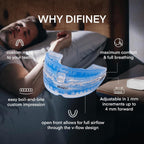 Anti Snoring Device: FDA-Cleared Anti Snoring Mouthpiece – Adjustable Snore Stopper Mouth Guard for Men & Women to Sleep Better – Reusable Nighttime Use with Storage Case