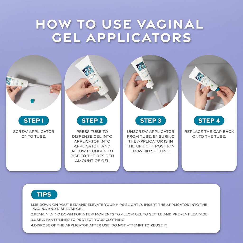 Extra Disposable Vaginal Applicators (15 Pack) Individually Wrapped, Fits Threaded Vaginal Creams and Contraceptive Gels