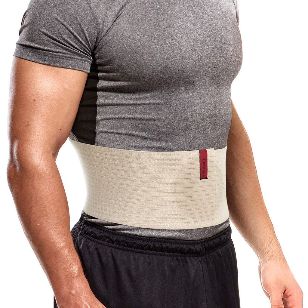 ORTONYX Umbilical Hernia Belt for Men Women, Abdominal Binder 6.25" Band
