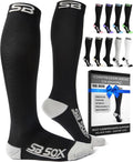 SB SOX Compression Socks for Men & Women (20-30mmHg) | Best Quality Compression Socks for Flying, Medical, Sports, Wide Calf Fit, Pregnancy, and Daily Wear. Trusted since 2016.