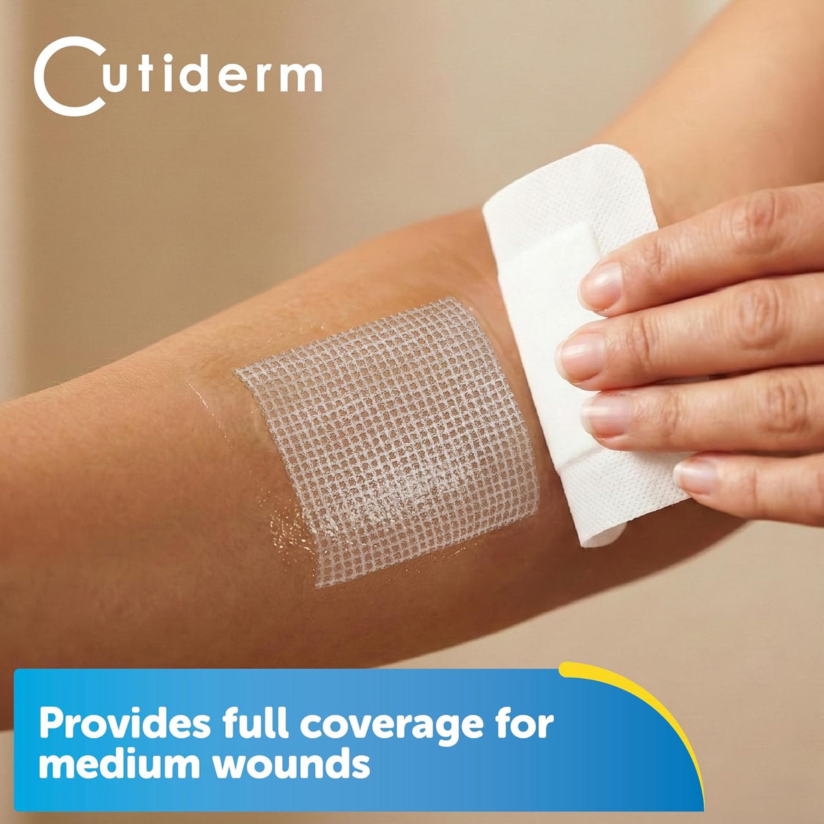Cutiderm Paraffin Gauze Dressings 5cm x 5cm Pack of 20