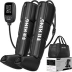 FIT KING Boots Pressotherapy Legs, Leg Massager to Improve Blood Circulation and Relieve Leg Pain Improve Sports Performance Relax Muscles