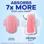 Always Infinity Pads with Wings, Heavy Flow, 46 Count