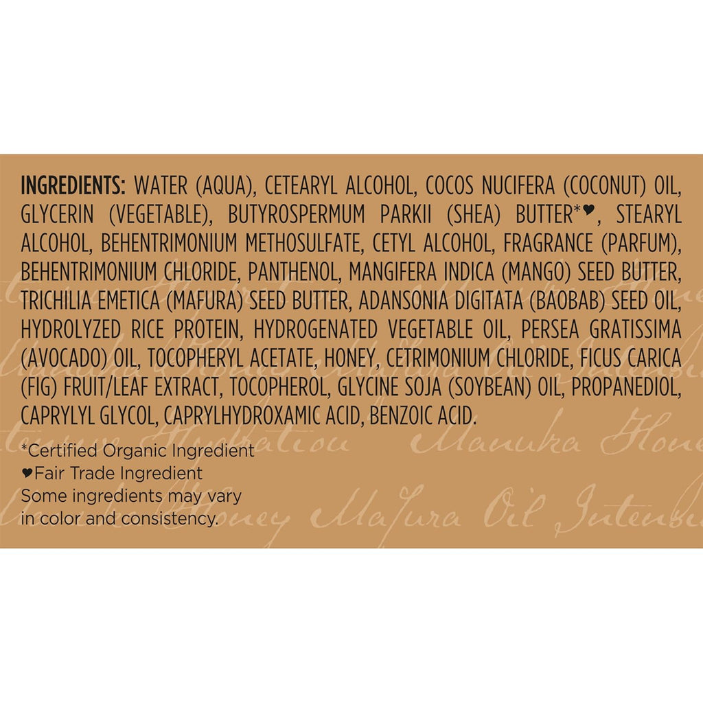 Shea Moisture Intensive Hydration Hair Masque Manuka Honey & Mafura Oil For Dry, Damaged Hair Deep Conditioning Hair Treatment 11.5 oz