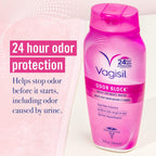 Vagisil Feminine Wash for Intimate Area Hygiene, Odor Block, Gynecologist Tested, Hypoallergenic, 12 oz, (Pack of 1)