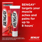Bengay Ultra Strength Cream, Camphor Menthol & Methyl Salicylate, 4 oz