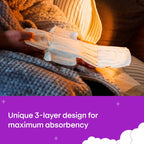 U BY KOTEX Ultrathins Overnight Pads Long with Wings 32 Count (4 x 8 Pack) - Packaging May Vary