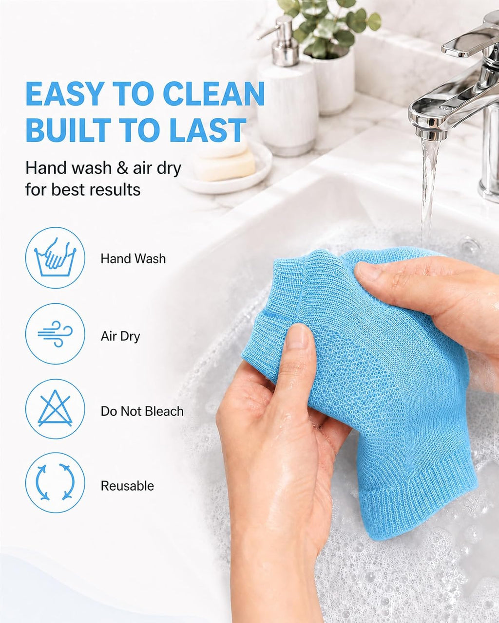 Moisturizing Socks, 100% Cotton Heel Socks for Dry Cracked Feet Women, Cracked Heel Treatment Silicone Heel Socks, Breathable Hydrating Gel Heel Protectors for Repair, Spa & Daily Use