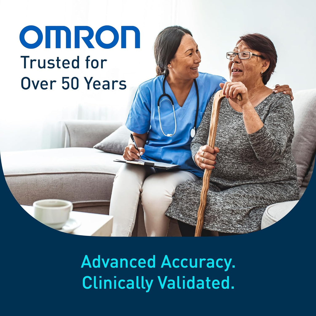 OMRON Gold Wireless Wrist Blood Pressure Monitor for Home Use | #1 Doctor & Pharmacist Recommended Brand - Clinically Validated - Connect App