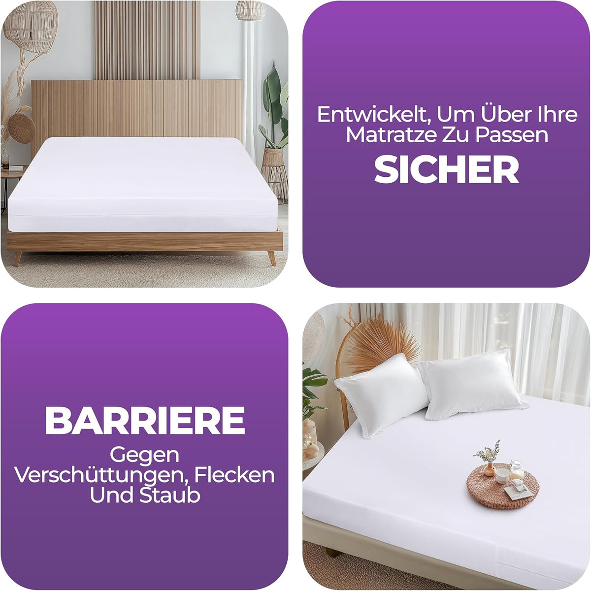 Utopia Bed Protectors Waterproof 20 cm