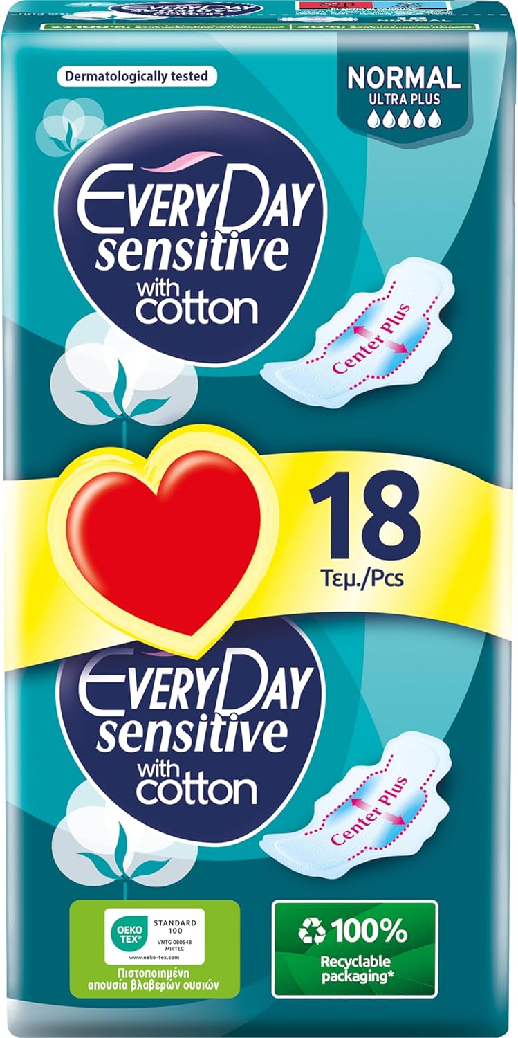 EveryDay Sanitary Pads 18 pieces