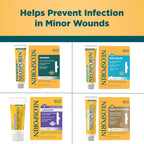 Neosporin Original First Aid Antibiotic Ointment for Wounds, Infection Protection Treatment, Germ-Killing Formula, Helps Minimize Appearance Of Scars for Minor Cuts, Scrapes, Burns, 1 Oz