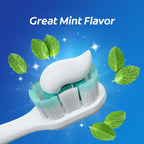 Colgate Cavity Protection Fluoride Toothpaste, Mint, 6 Pack, 6 oz | Bulk Anticavity Adult Toothpaste, Fights Cavities, Enamel Strengthening, ADA Accepted, Great Regular Mint Flavor