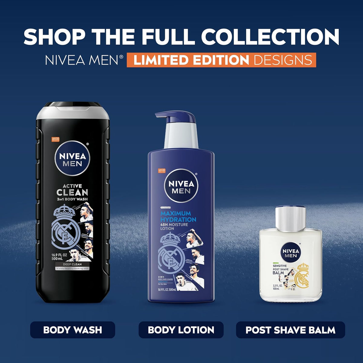NIVEA MEN Sensitive Post Shave Balm, After Shave Balm for Men, 3.3 FL OZ