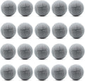 20 PCS Precut Walker Tennis Balls for Walker/Furniture Legs Floor Protection, Heavy Duty Long Lasting Felt Pad Glide Coverings (Grey)