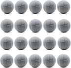 20 PCS Precut Walker Tennis Balls for Walker/Furniture Legs Floor Protection, Heavy Duty Long Lasting Felt Pad Glide Coverings (Grey)