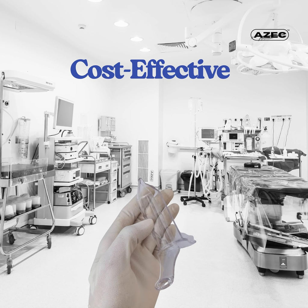 AZEC Disposable Anal Dilator Half-Cut Design I Polystyrene Medical Grade Plastic I ETO sterilised I Set of (1)