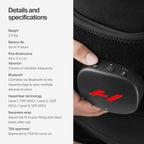 Hyperice Venom 2 Back Heated Vibration Massage Therapy Wrap Pain Relief | Relieve Pain | Soreness | Tightness | Increase Blood Flow |Three Precise Settings and Patterns | Up to 3 Hour Battery Life