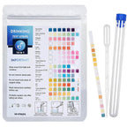 50 Pieces 16 in 1 Drinking Water Test Strips, 50 Tests for Water Quality Drinking Water Tester and 1 Test Tubes Quick Analysis PH Heavy Metals Nitrate Chlorine for Aquarium Tap