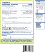 Boiron NauseaCalm Relief for Upset Stomach, Nausea, and Vomiting Due to Stomach Flu, Overindulgence, or Motion Sickness - Non-Drowsy - 120 Count (2 Pack of 60)