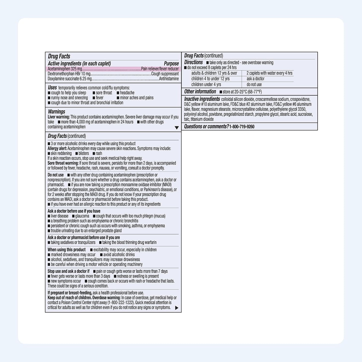 Amazon Basics Vapor Ice Daytime and Nighttime Severe Cold and Flu, Coated Caplets, Combo Pack, 24 Count (Previously Amazon Basic Care)