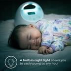 Spectra Baby S1 Plus Premier Portable Rechargeable Electric Breast Pump with Tote Bag, Breast Milk Bottles and Cooler