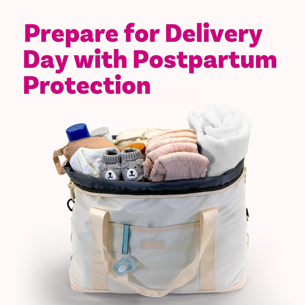 Depend Postpartum Underwear for Women, Adult Incontinence Underwear, Maximum Absorbency, Medium, 18 Count