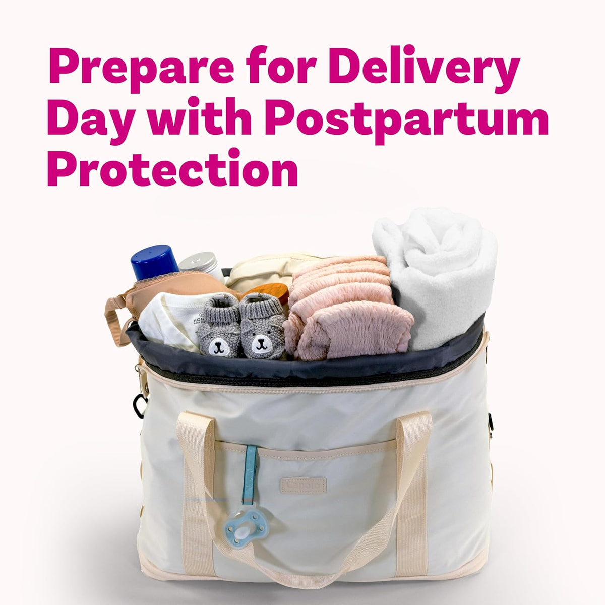 Depend Postpartum Underwear for Women, Adult Incontinence Underwear, Maximum Absorbency, Medium, 18 Count