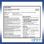 Ohm Allergy Pills - Loratadine Allergy 24 Hour Non Drowsy Relief for Seasonal Allergies, Sneezing - Loratadine 10 mg Antihistamine for Effective Non-Drowsy 24-Hour Symptom Relief - 100 Count